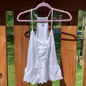 Old Navy White Lace tank top